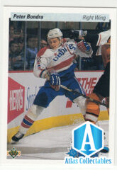 1990-91 Upper Deck #536 Peter Bondra RC Young Guns